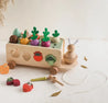 Montessori Radish Pulling - Little Aron