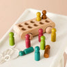 Montessori Colored Beech Car - Little Aron
