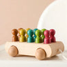 Montessori Colored Beech Car - Little Aron