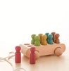 Montessori Colored Beech Car - Little Aron