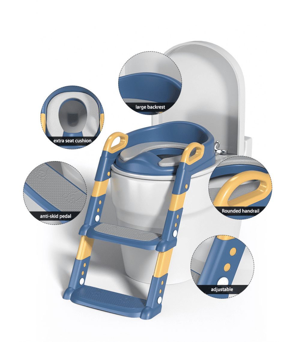 Toilet Seat Reducer With Step