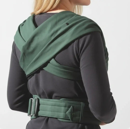 baby carrier green safe back